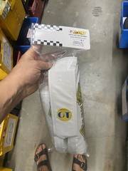 Flite Bright WHITE BMX Pad Set – New