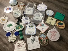 Vintage Golf Bag Tag Lot PGA and Others Lot of 20 Tags Various Locations