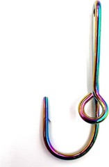 Irregular color Fish Hook Hat Clip Hats Fish Hooks for Cap Tie Gift for Father