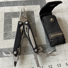 Leatherman Charge AL Multi-Tool Knife Plier Color Black W Black Nylon Shealth