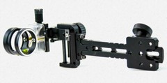 Sword Punisher Pro Up-Pin with dual fiber optics with .010 Pin Right Hand