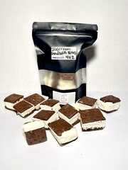 Freeze Dried Fat Boy Ice Cream Sandwich Bites *Pick Size* Made Fresh
