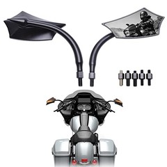 Universal 8mm/10mm Black Irregular Shape Motorcycle #Black Irregular Shape