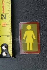 Girl Skateboards Chocolate Green Brown Yellow Z31B Vintage Skateboarding STICKER