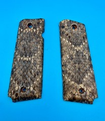 1911 Rattlesnake grips, genuine, full size Government model/Commander