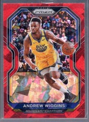 Andrew Wiggins 2020-21 Panini Prizm Basketball Red Cracked Ice