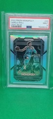 PSA 9 2022 Panini Prizm Monopoly LaMelo Ball Light Blue 141/199 #10 MINT Hornets
