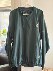 Vtg FootJoy Windbreaker Pullover Jacket Mens XL Golf Green Glenview Club