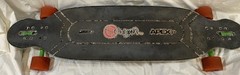 Original Skateboards Apex 37 Longboard Deck 70mm Wheels Rare Paris truk.