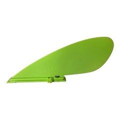 Stand Up Paddleboard Fin – Neon Yellow/Green Slide-In Mount with Clip Tool Free