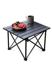 Ultralight Camping Table, Compact Aluminum Folding Beach Table with Carry Bag…