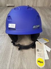 Smith Vantage MIPS Matte Lapis Blue Winter Ski Helmet Size Small 51-55 cm New