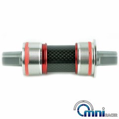 OMNI Racer Square Taper Cromo Steel Bottom Bracket JIS 2°: 68x103mm: ENGLISH