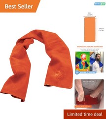 Chill Its 6602 Advanced PVA Cooling Towel – Long Lasting Relief, 29.5″ x 13″