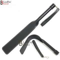 Real Cowhide Belting Leather Paddle Slapper Thick, Weighty & Sturdy Hand Made