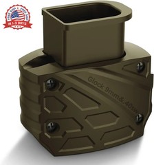 Ludex Magazine Speed Loader for Glock 9mm/.40.Fits Glock 17,18,19,22,23,24,26,27