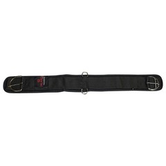 22 In Hilason Western Horse Nylon Straight Saddle Cinch Girth Black Stainless