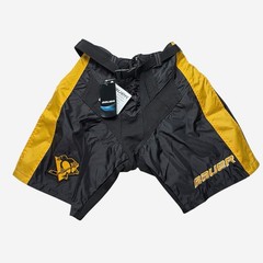 Pittsburgh Penguins Elite Bauer Black Gold Hockey Pant Shells Junior XL 28-30”