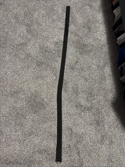 Black Football Belt Adult One Size Adjustable Used No Brand