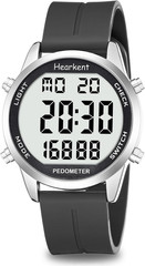 Pedometer Watch for Walking for Senior No App Required with Steps Calories Count