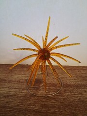 Reelistix Lures What’s-it Coike Style Urchin Bait 20mm Pumpkin Glow 1-ct