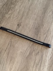 Brown Browband For Full Sized English Bridle With Pearls Never Been Used