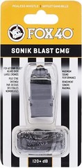 Fox 40 Sonik Blast CMG Whistle w/Lanyard ~ Official Coach Safety Alert Rescue