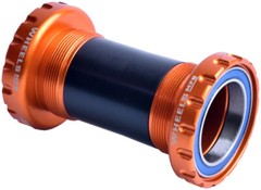 Wheels Manufacturing BSA Bottom Bracket – DUB Spindle, ABEC 3, Orange