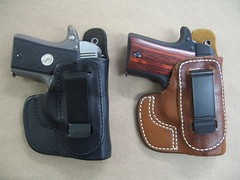 Azula Leather In The Waist IWB Concealment Holster CCW For..Choose Gun Color – A