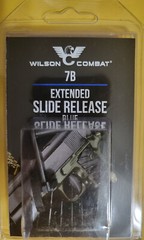 Wilson Combat 1911 Extended Slide Stop Release Lever Blued #7B – Factory NEW