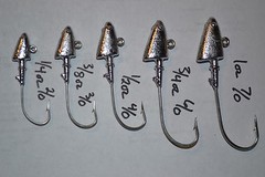 10 SHAD Head Jigheads – SWIM BAITS – 1/4 thru 2oz- SALTWATER SAFE 1/0 THRU 7/0