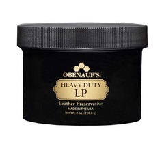Obenauf’s Heavy Duty LP Leather Preservative (8oz)- All Natural Beeswax Oil C…