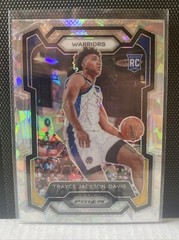 NBA 23-24 Prizm Trayce Jackson-Davis Rookie Cracked Ice Card.