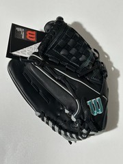 NWT Wilson Siren A500 12” LHT Glove – Black / Teal – All Positions Little League