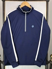 DUNNING x CONWAY FARMS Size Large Mens Thick Performance 1/4 Zip Pullover Golf