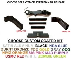 Extended Control Kit and Mag Release For GLOCK 20 21 29 30 Gen 1 2 3