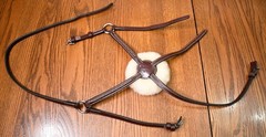 Huntley, fancy figure 8 noseband sedgwick, brown, Horse $139.99 for bridle