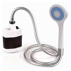 Portable Camping Shower Rechargeable Outdoor Camp Pump for Hiking Travel