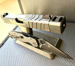Bishop Slide For Glock 19 Gen 3 w/ Compensator Complete G19 Upper FREE KNIFE