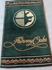 Sir Christopher Hatton Fairway Oaks Sports Themed Golf Towel