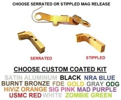 GHOST Extended Slide Stop Release and Mag Release For GLOCK Models GEN 1 2 3