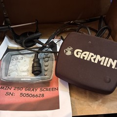 Garmin Fishfinder 250 Head Unit Only Fishing
