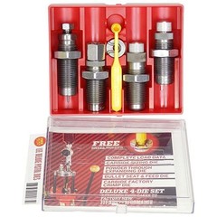 LEE PRECISION 90963 9-mm Carbide 4-Die Set Luger (Grey) Grey