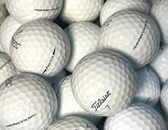 50 Near Mint AAAA Titleist Pro V1x Recycled-Used Golf Balls…Asst. Model Years
