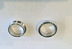 ONE PAIR of 1 1/8 inch to 1 inch Bicycle ISO Headset Reducers 7075-T6 Aluminum
