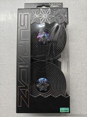 Supacaz Super Sticky Kush Tape – Galaxy Oil Slick Star Fade wAnodized Plugs