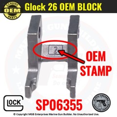 Glock 26 OEM Locking Block Gen 3 – G26 Genuine Factory Part