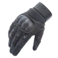 Tactical Carbon Fiber Full Finger Gloves Mens Combat Airsoft Hunting Touchscreen