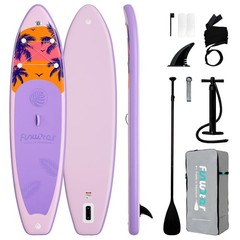 Paddle Stand Up Board 11 33 6 Non Slip Lightweight Funwater Inflatable Portable