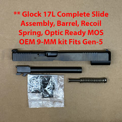 OEM Complete Upper Gen 5 Glock 17L MOS Long Slide 9mm 6″ Barrel G17L Gen 5 OR
